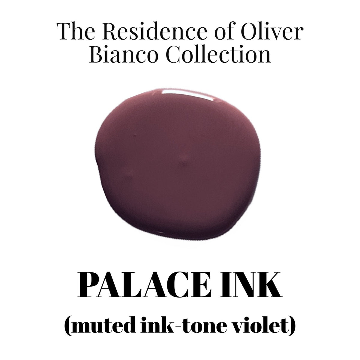 Palace Ink muted inktone violet handmade Tonester paint color