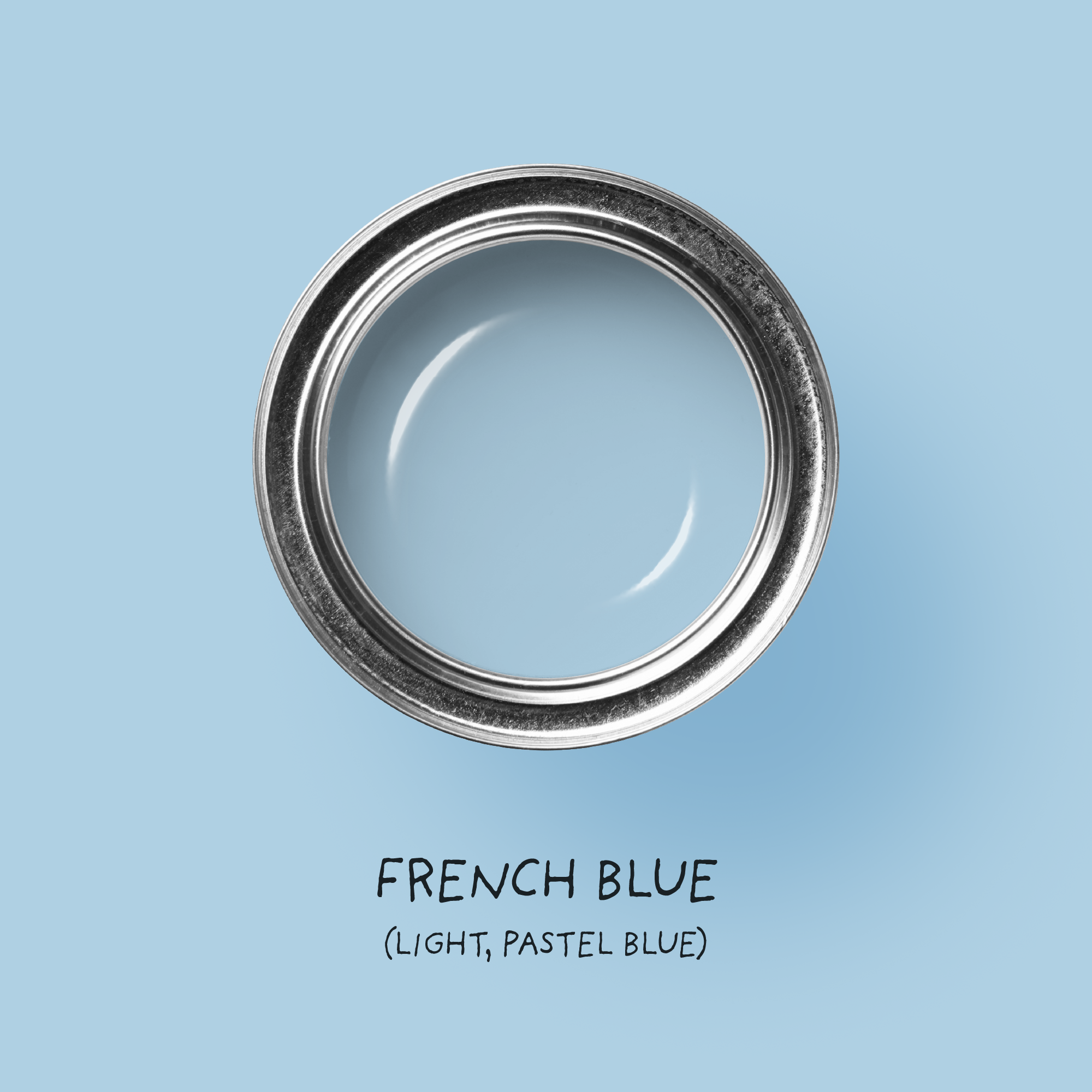 Blue Color Sample Box French Blue Color Sample Box In Timeless French Blue & White