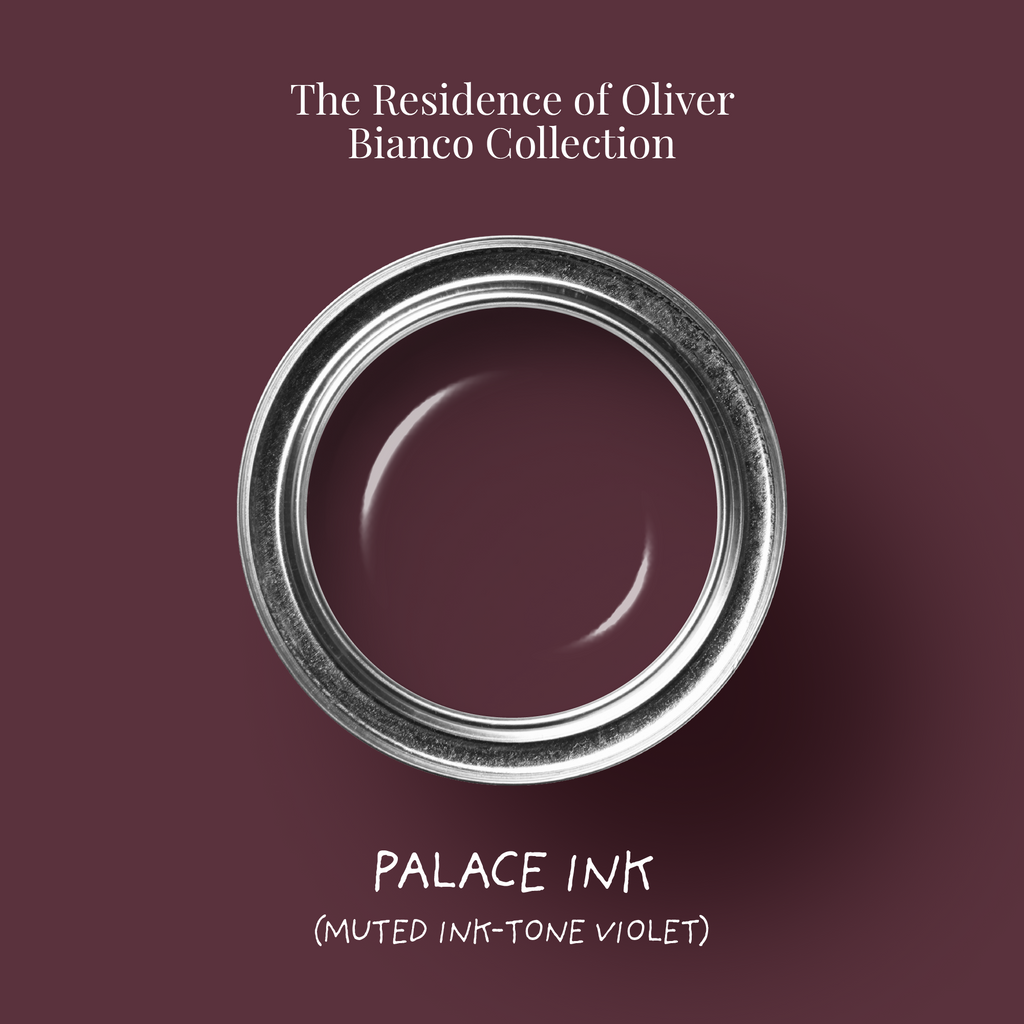 Palace Ink | muted ink-tone violet hand-made Tonester paint color ...