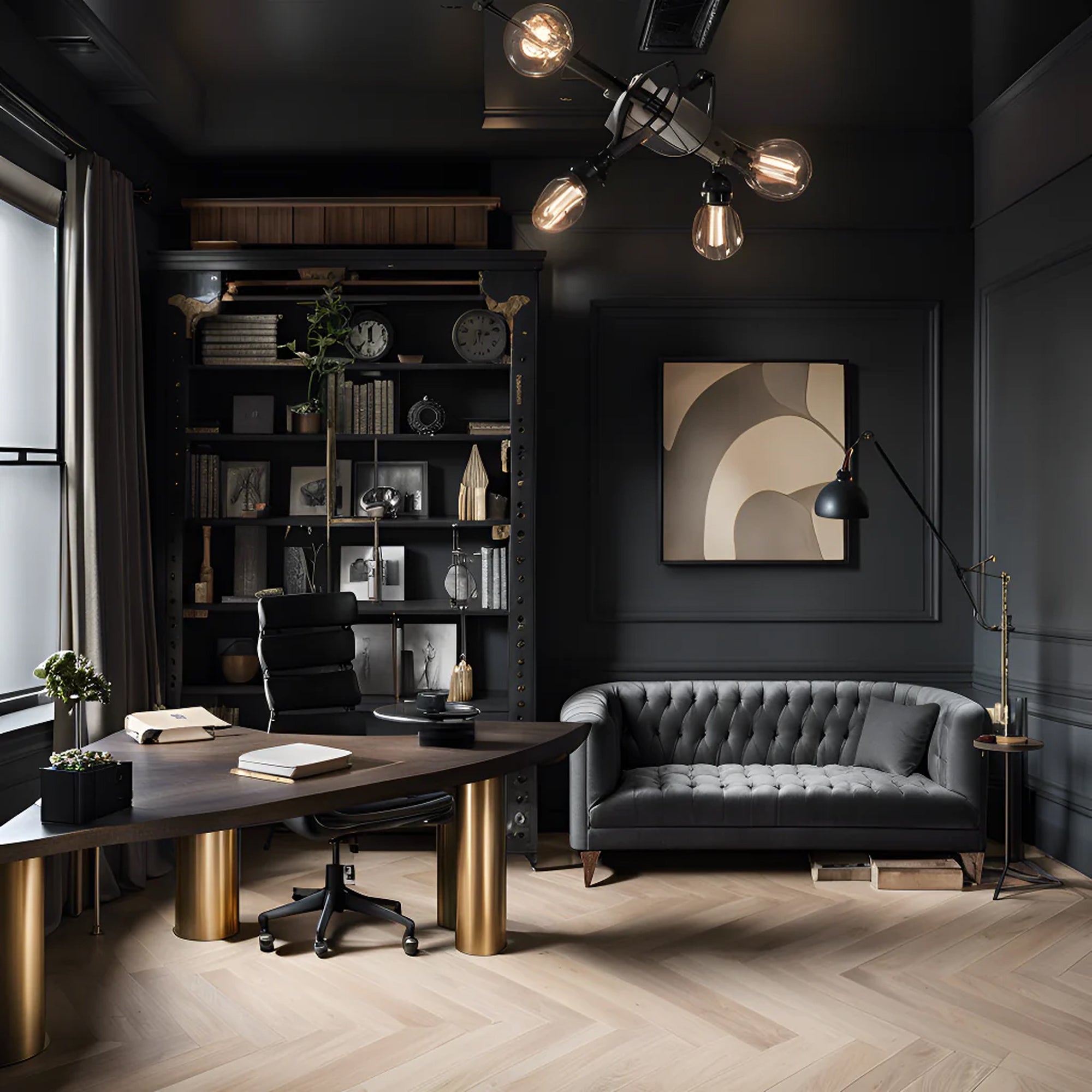 Mistint Color MISTINTED. | dark, warm-toned gray hand-made Tonester paint color ...