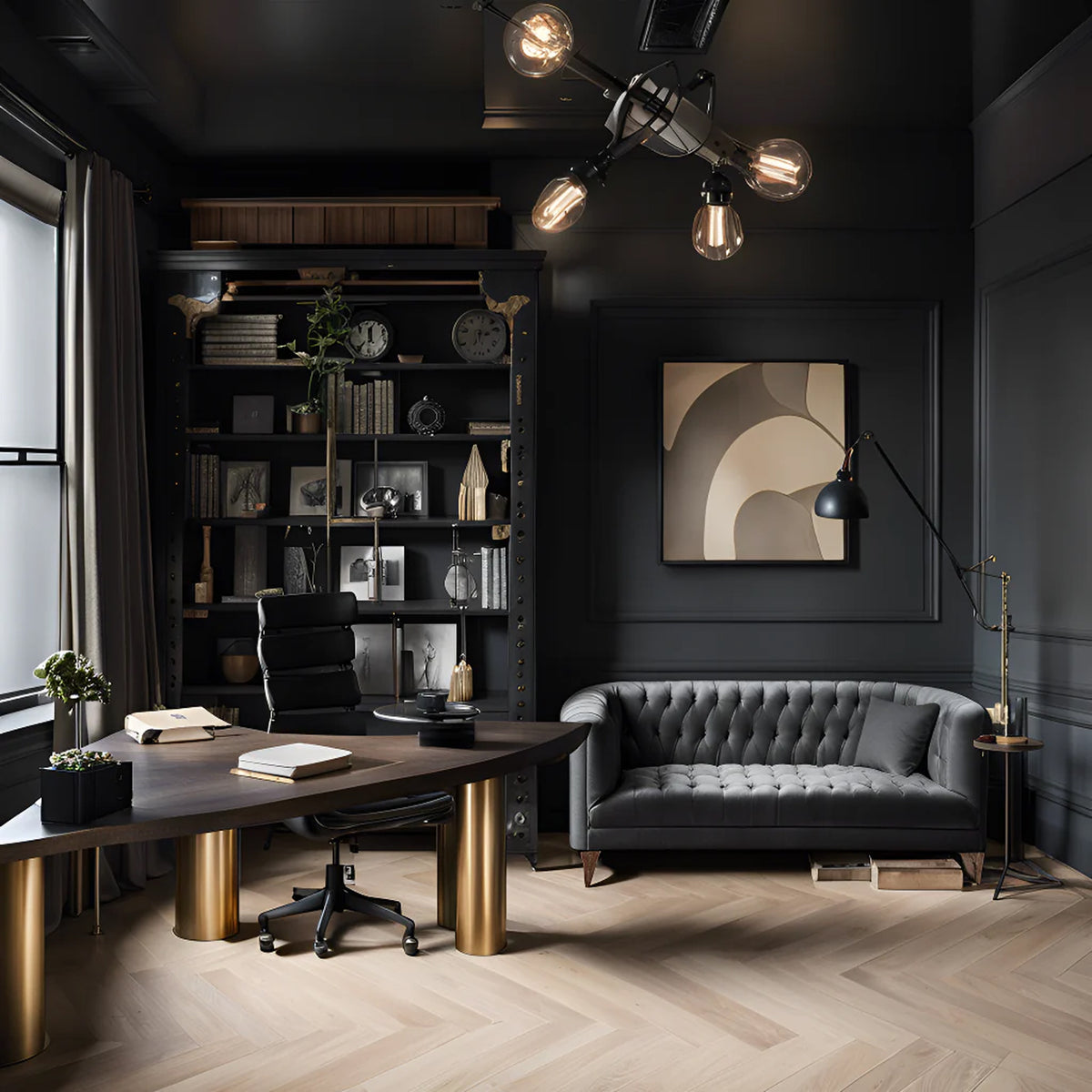 MISTINTED. | dark, warm-toned gray hand-made Tonester paint color ...